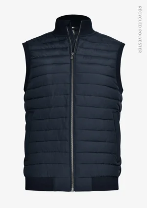 Vesper Men Vests Navy