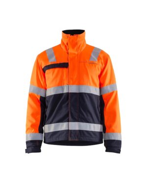 Vinterjakke Mulitnorm Orange/Marineblå