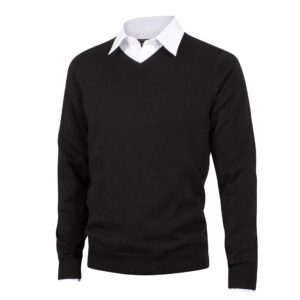 PIMA COTTON V-NECK