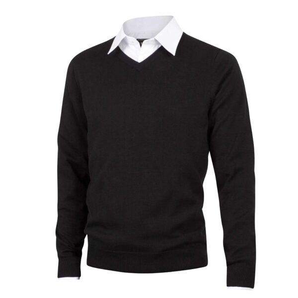 PIMA COTTON V-NECK